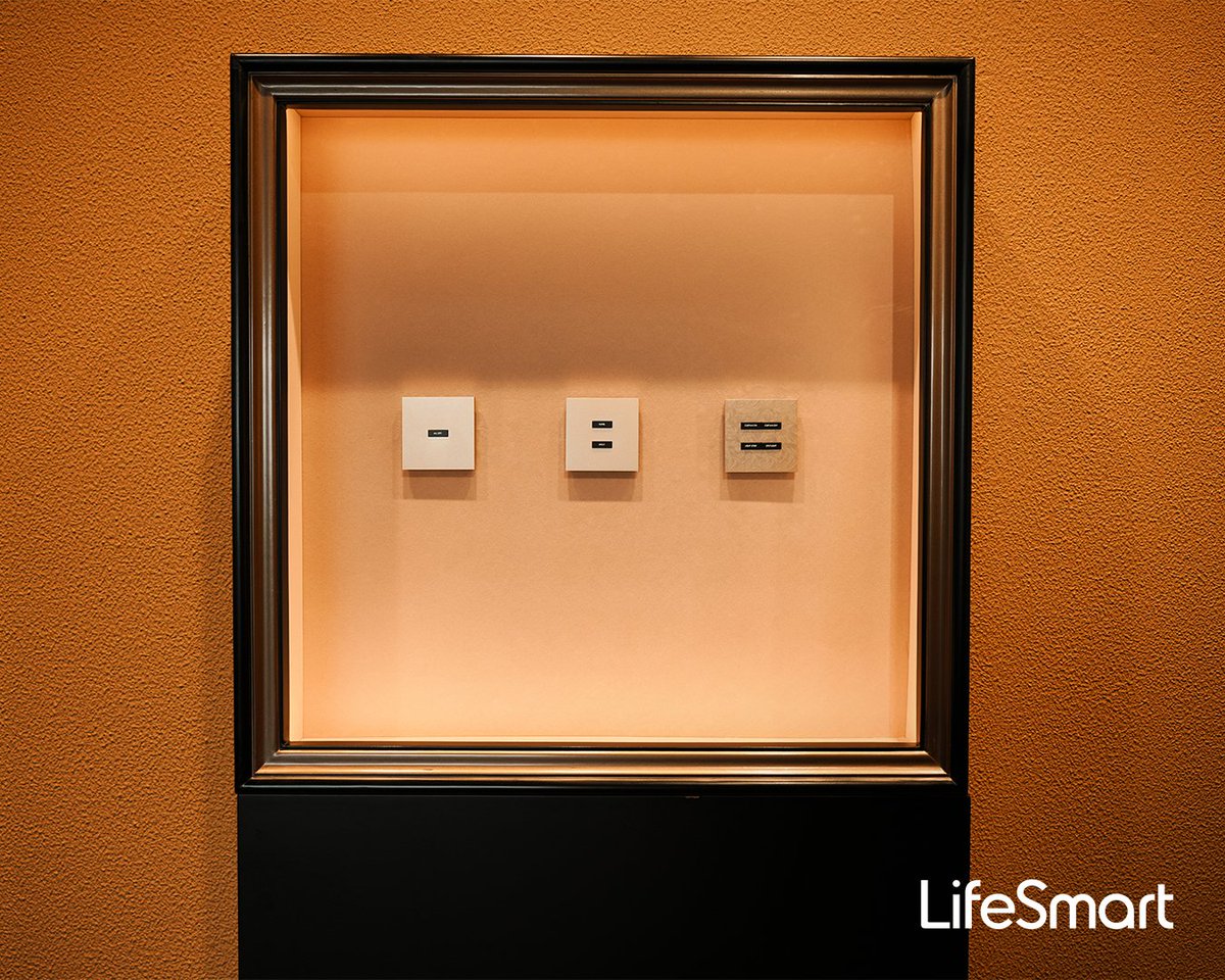 ilifesmarthome's tweet photo. Good design deserves a frame.
Not a showroom. A gallery of switches.
See beauty in every SUBLIME.
Feel the warmth of everyday life.
About Us: https://t.co/RWeboYoha5
#LifeSmart #SUBLIME #SmartHome #Home #Design #Life #InteriorDesign https://t.co/XBYFUQ1Qlt