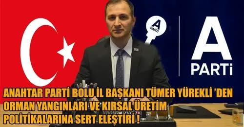 İl Başkanımız Tümer Yürekli'den Orman Yangınları ve Kırsal Üretimlerle ilgili açıklama/eleştiri:

“KÖY OLMADAN ORMAN KORUNMAZ !”

facebook.com/share/19xfwQvK…

#AnahtarParti <a href="/TumerYurekli/">Tümer Yürekli</a>