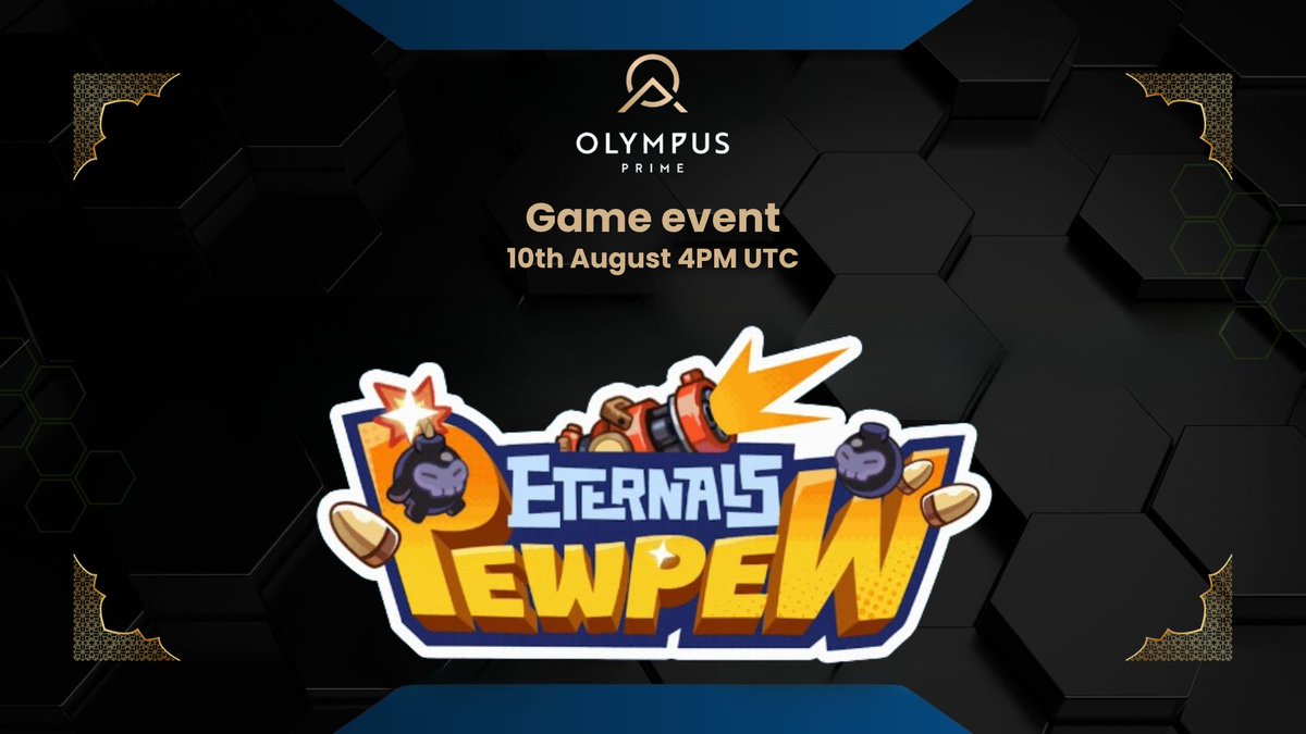8. Game Night Alert
We’re teaming up with <a href="/Eternals_World/">Eternals</a> for an exclusive game event that will push your skills and your pets to the limit.

📅 When: 10th August 2025, 4pm UTC
💰 With amazing prizes and pure chaos

Are you ready to dominate the arena in Olympus-style?
⚡Join our