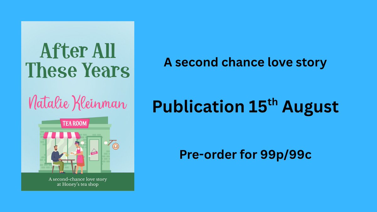 Honey's schoolgirl crush returns after 14 years - as gorgeous as ever. Sometimes life really does give you another chance - but sometimes misunderstandings get in the way

Have you #preordered your copy yet? #99p    
getbook.at/AfterAllTheseY…