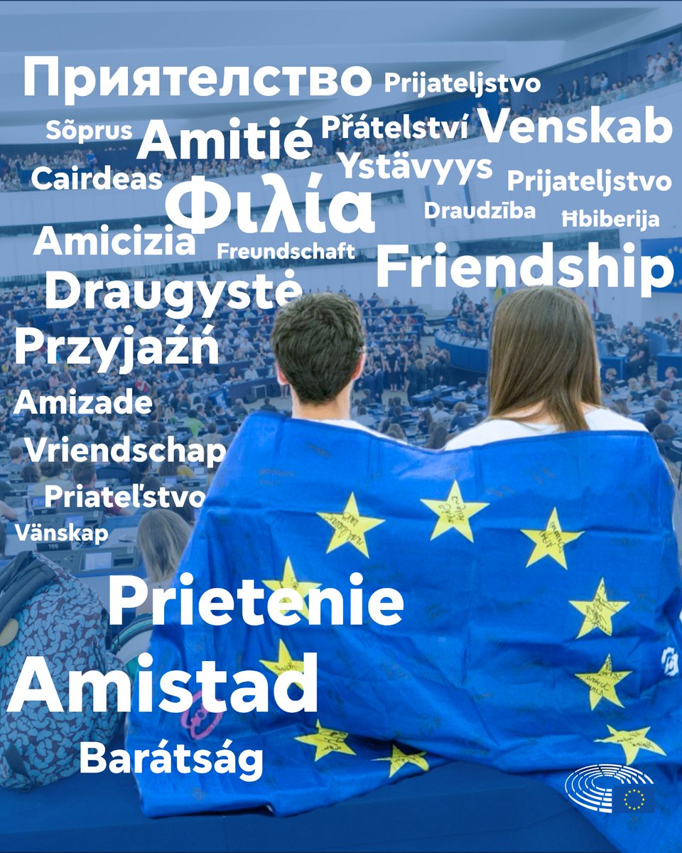 Parlamento europeo (@europarl_it) on Twitter photo 🤝L’amicizia non ha confini.
In occasione della #GiornataInternazionaledellAmicizia, celebriamo i legami che uniscono l’Europa.
L’UE rende più facili le amicizie a distanza:
📞chiamate senza costi extra
🚆DiscoverEU
🤝Erasmus+
🌍libertà di movimento
🔎 …europe-does-for-me.europarl.europa.eu 🤝L’amicizia non ha confini.
In occasione della #GiornataInternazionaledellAmicizia, celebriamo i legami che uniscono l’Europa.
L’UE rende più facili le amicizie a distanza:
📞chiamate senza costi extra
🚆DiscoverEU
🤝Erasmus+
🌍libertà di movimento
🔎 …europe-does-for-me.europarl.europa.eu