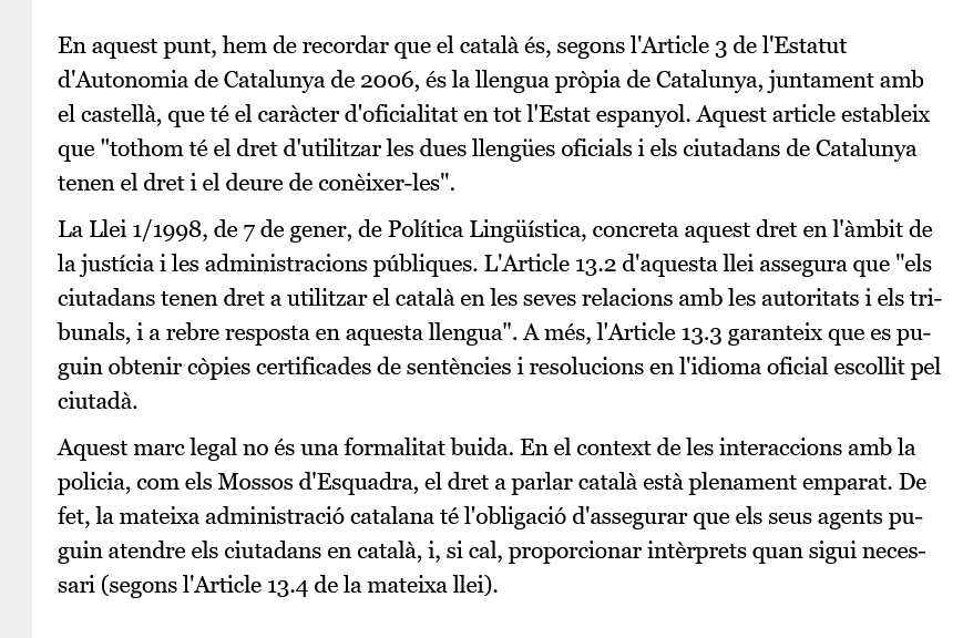 Denunciem el <a href="/diariARA/">diariARA</a>, que, com a mitjà subvencionat, és còmplice dels supremacistes castellans. Dues captures de l'Ara 👎👎, i una de <a href="/racocatala/">Racó Català</a> 👍que ho denuncia. Gràcies Racó Català.
#BoicotAra
#CatalàSempre
Llei 1/1998 Política Lingüística, art. 13.2 i 13.4