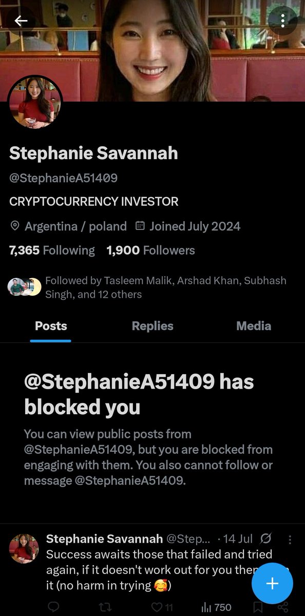 ROCKSTAR 54 (@rijju_pathan54) on Twitter photo She / He is a Scammer ...
Ywh Fraud hai isse sab bach ke rahe ..
<a href="/sufiyhindustani/">Sufiya Hindustani صوفی</a> <a href="/_fi_za/">Fiza</a> <a href="/adv_soyyab/">Soyyab</a> <a href="/AshaAmbedkar/">Asha Ambedkar 🇮🇳</a> She / He is a Scammer ...
Ywh Fraud hai isse sab bach ke rahe ..
<a href="/sufiyhindustani/">Sufiya Hindustani صوفی</a> <a href="/_fi_za/">Fiza</a> <a href="/adv_soyyab/">Soyyab</a> <a href="/AshaAmbedkar/">Asha Ambedkar 🇮🇳</a>