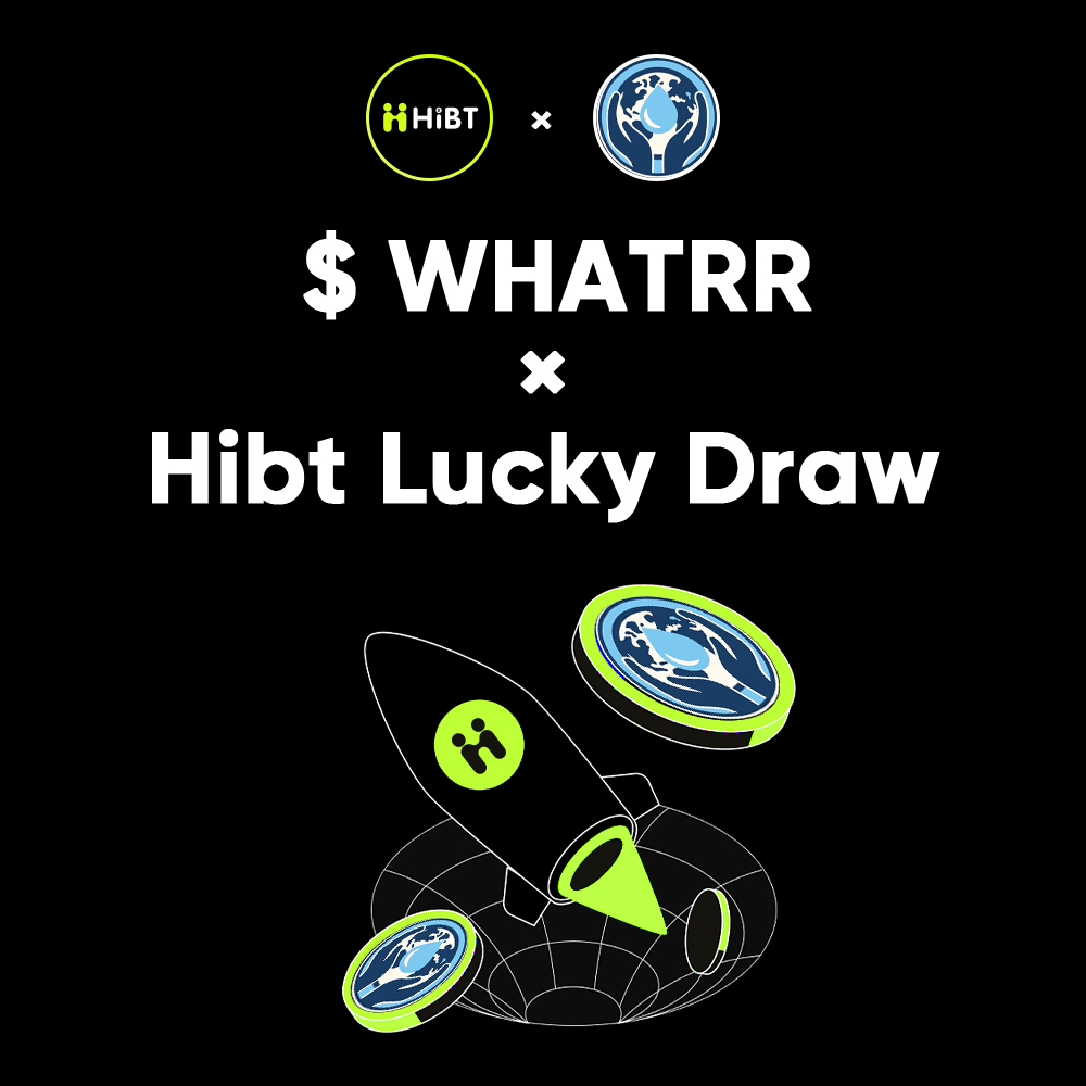 🚀 Hibt $WHATRR Lucky Draw 🚀

🎁 50 USDT worth of $WHATRR for 10 Hibtizens to share

💡 Simply …
➡️ Follow <a href="/HIBTGlobal/">Hibt</a> <a href="/HibtLabs/">Hibt Labs</a>
➡️ Join t.me/HIBTGlobal and send:「 Trade clean, trade $WHATRR on Hibt 🌊♻️ 」in the group

🔗 hibt.com/trade/WHATRR-U…
⏳ 48 hours