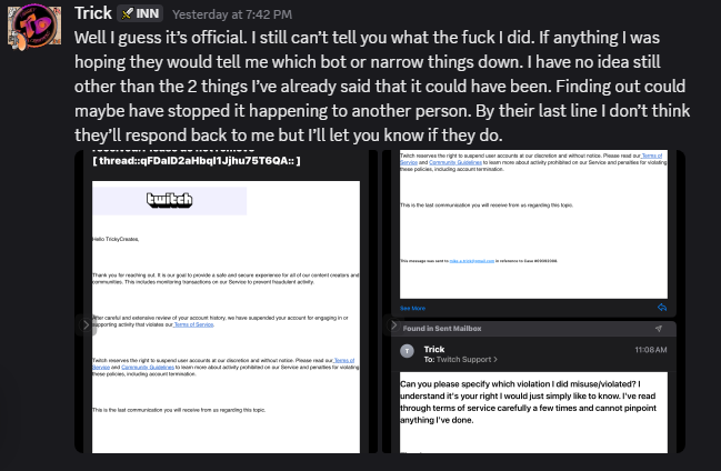 In case you haven't heard...as things go on you'll need to be in Discord. At least until next steps and figuring things out. Hit me like a ton a bricks but as I tell everyone when they get hit. On we grind. Where ever we go. We'll DO IT LIVE!

discord.gg/taw8Ybpf