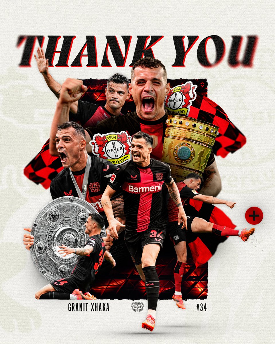 Thank you, Granit, and good luck at Sunderland! 🙏