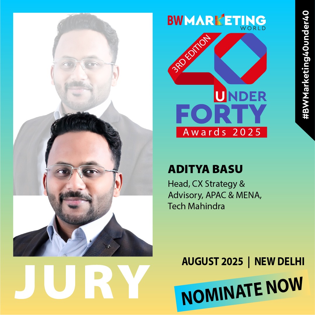 BW Businessworld (@bwbusinessworld) on Twitter photo Nominate Now: bwevents.co.in/marketingworldโฆ
We are honored to have Aditya Basu, Head, CX Strategy & MENA, <a href="/tech_mahindra/">Tech Mahindra</a> as an eminent jury member for the ๐ฏ๐ฟ๐ฑ ๐๐ฑ๐ถ๐๐ถ๐ผ๐ป ๐ผ๐ณ ๐๐ช ๐ ๐ฎ๐ฟ๐ธ๐ฒ๐๐ถ๐ป๐ด ๐๐ผ๐ฟ๐น๐ฑ ๐ฐ๐ฌ ๐จ๐ป๐ฑ๐ฒ๐ฟ ๐ฐ๐ฌ ๐๐๐ฎ๐ฟ๐ฑ๐ ๐ฎ๐ฌ๐ฎ๐ฑ
#BWMarketing40under40 Nominate Now: bwevents.co.in/marketingworldโฆ
We are honored to have Aditya Basu, Head, CX Strategy & MENA, <a href="/tech_mahindra/">Tech Mahindra</a> as an eminent jury member for the ๐ฏ๐ฟ๐ฑ ๐๐ฑ๐ถ๐๐ถ๐ผ๐ป ๐ผ๐ณ ๐๐ช ๐ ๐ฎ๐ฟ๐ธ๐ฒ๐๐ถ๐ป๐ด ๐๐ผ๐ฟ๐น๐ฑ ๐ฐ๐ฌ ๐จ๐ป๐ฑ๐ฒ๐ฟ ๐ฐ๐ฌ ๐๐๐ฎ๐ฟ๐ฑ๐ ๐ฎ๐ฌ๐ฎ๐ฑ
#BWMarketing40under40
