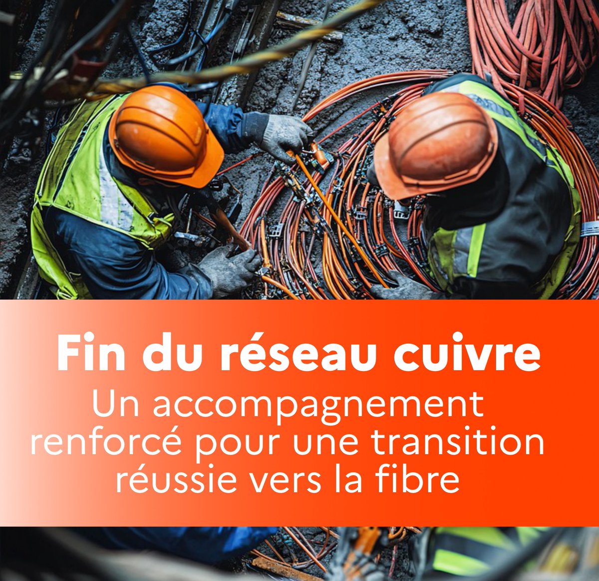 [Fin du #RéseauCuivre] L’État 🇫🇷 lance un dispositif expérimental d’aide pour les raccordements à la #FibreOptique les plus complexes.
✅ En #Mayenne, les particuliers et les TPE de certaines communes des lots 1⃣, 2⃣ et 3⃣ sont concernés par cette mesure.
Pour en savoir ➕ sur
