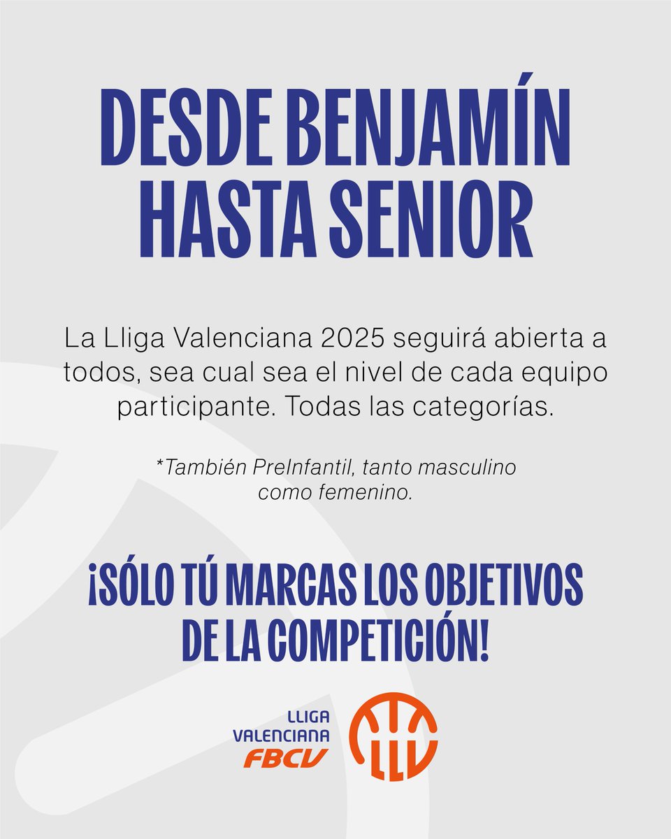 #LligaValenciana2025 | Te esperamos en la competición de referencia para la puesta a punto de una nueva temporada. ¡Marca tus propios retos!

+ info en bit.ly/4ff80Zk