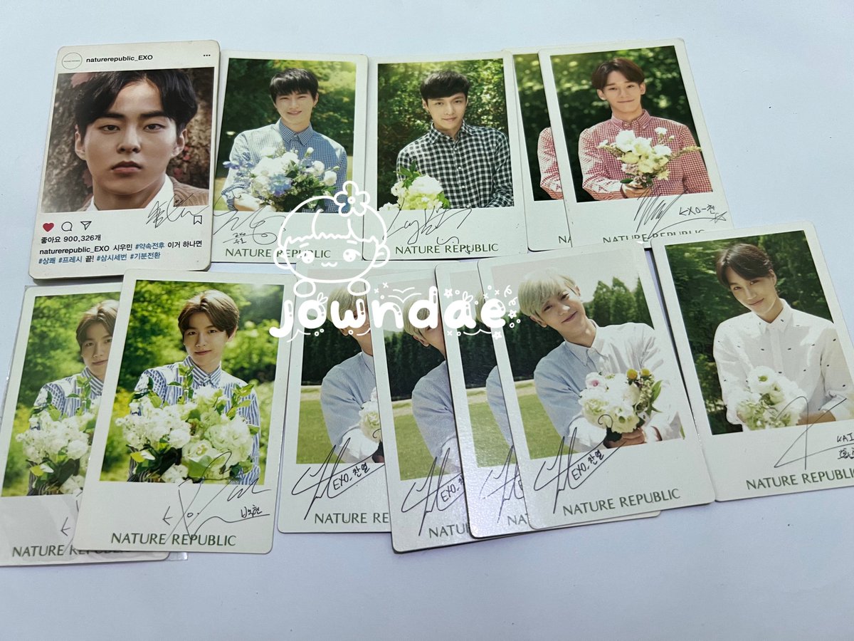 jowndae's tweet photo. #exolsell

pc sg 18 sg 17 sg 16
pc nature republic https://t.co/8WykLAOwDr