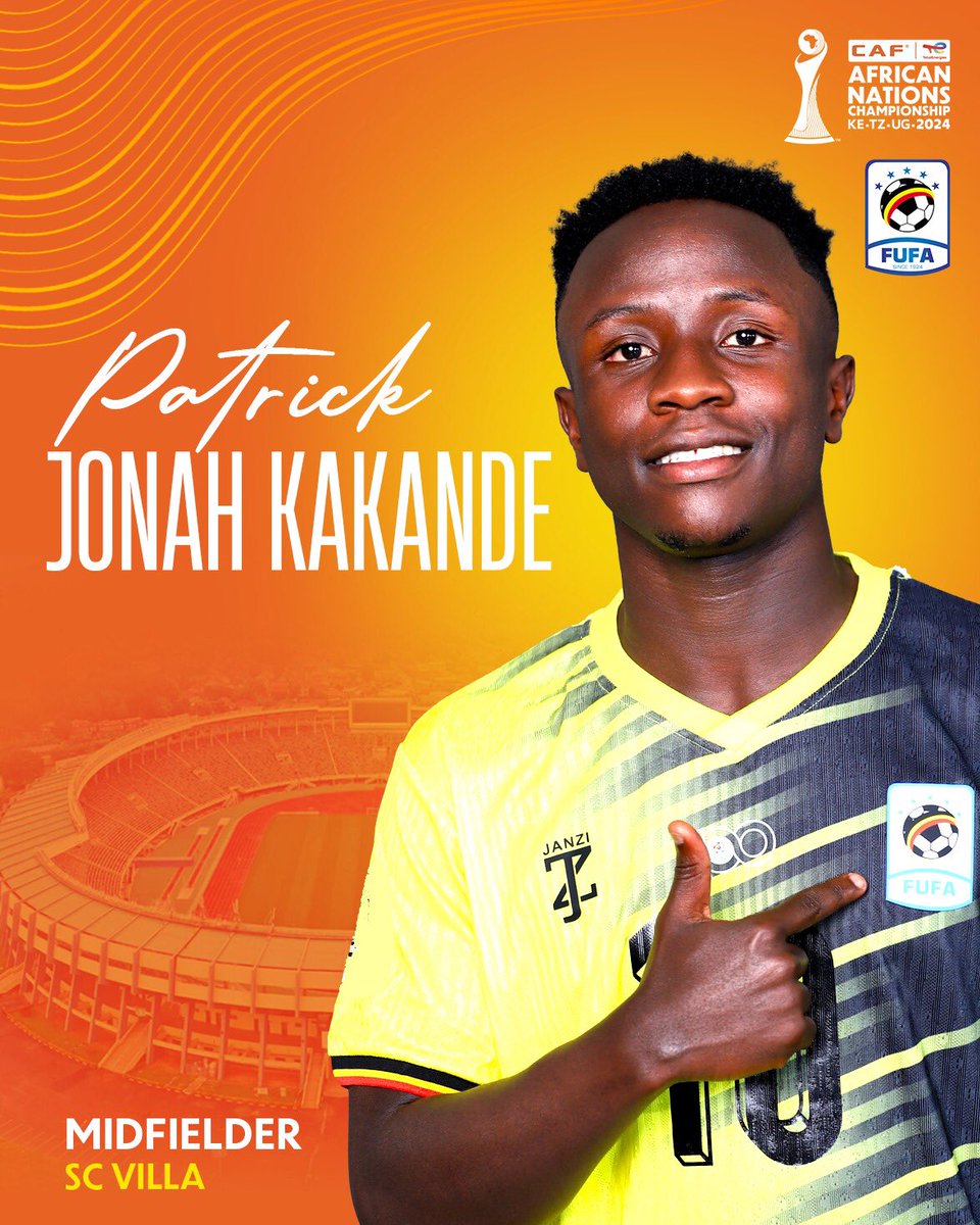 Patrick Jonah Kakande wants to bring out that ‘JPK Dance’ while in the Uganda Cranes colors. 🤩

Secure your tickets via chan.tkt.ug

#UgandaCranes | #TotalEnergiesCHAN2024