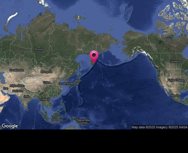 #ÚltimoSismo
BOLETÍN DE SISMO TSUNAMI N° 31-2025-5
CARACTERÍSTICAS DE EVENTO SÍSMICO 133 KM SE OF PETROPAVLOVSK-KAMCHATSKY, RUSSIA