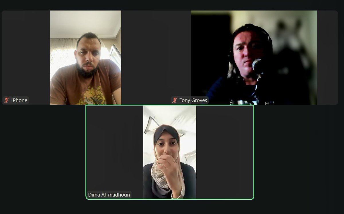 Dima Al-Madhoun joins us from her tent in Al-Mawasi, Gaza for the latest PalCast - Loss on Every Level. Another remarkable person speaking up. Braver than all our western leaders, by far. 

Listen now: patreon.com/posts/patron-e…