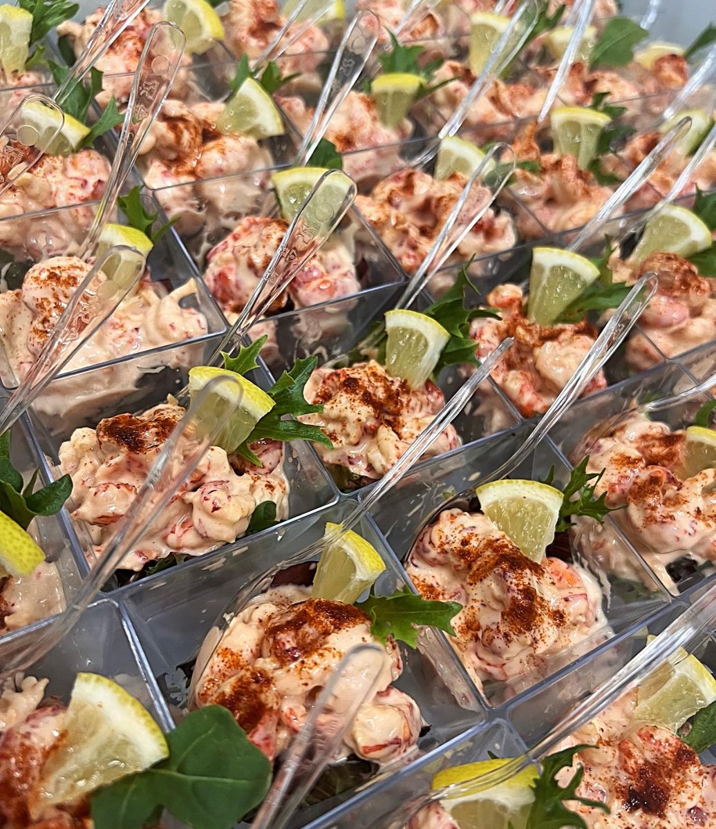 thoroughbreads's tweet image. Today we had the pleasure of serving a stunning selection of handcrafted canapés for a corporate client in the heart of Cambridge. From delicate smoked salmon blinis to fresh fruit tartlets, each bite was designed to impress.

🍴 Enquire now – let’s elevate your next event!