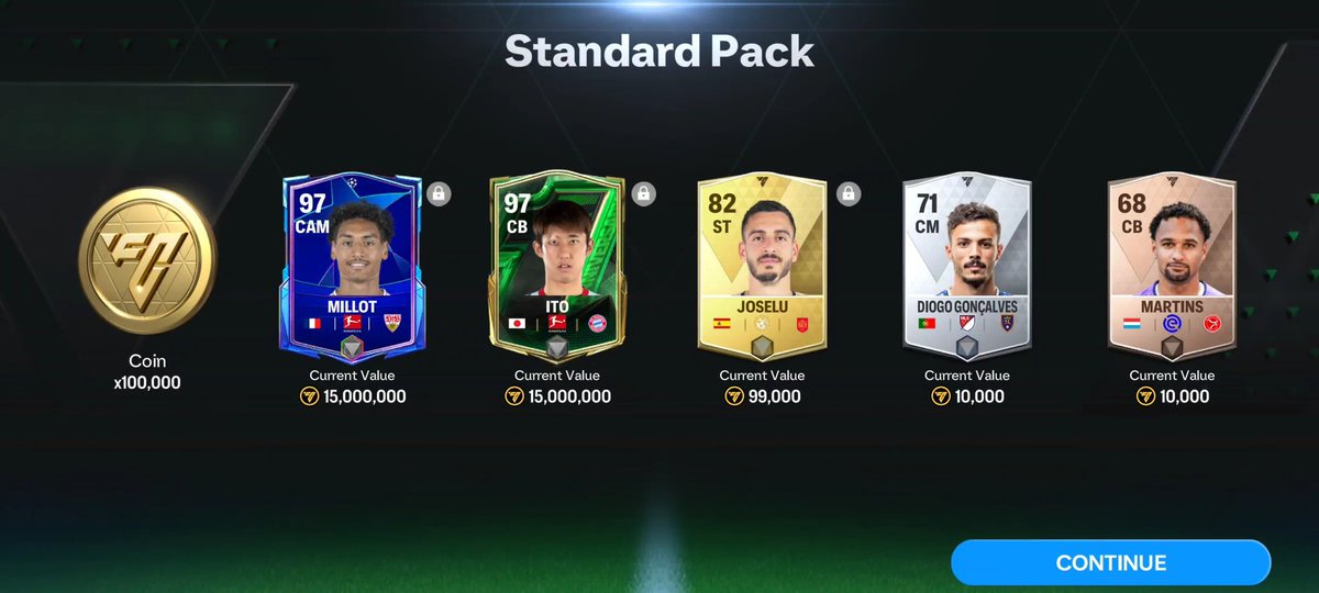 2x New Redeem Code 
1) BOMDIA
2) RISEUP

Reward : Standard Pack
Website : redeem.fcm.ea.com

48 Million Profit 👀