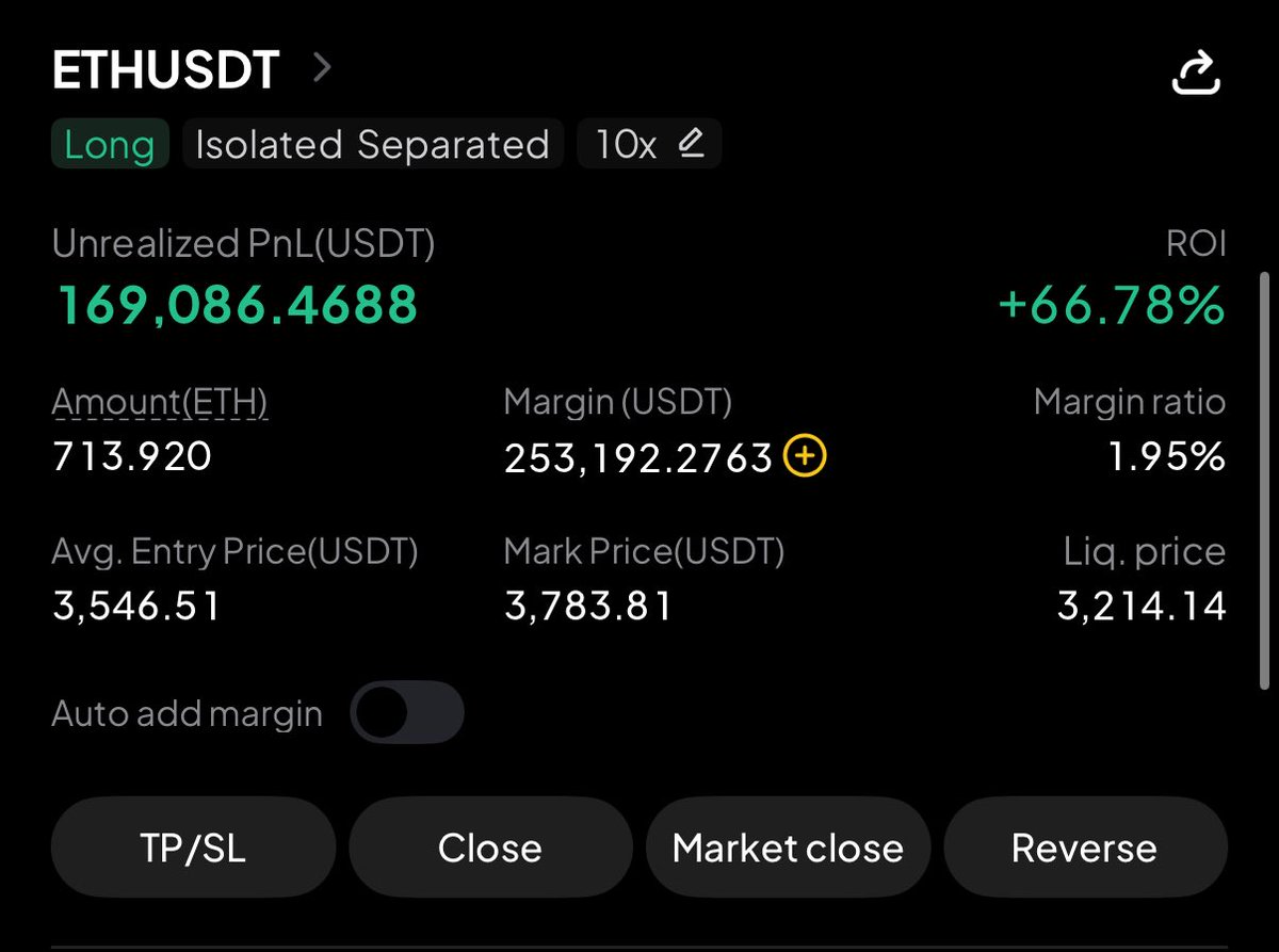 My $ETH trade is printing.

Still sitting on $170,000 in profit.

Massive volatility expected today, don’t miss it.

Join me now on WEEX.

Only 48 hours left to claim your free $100! 👇
weex.com/newbieActiviti…