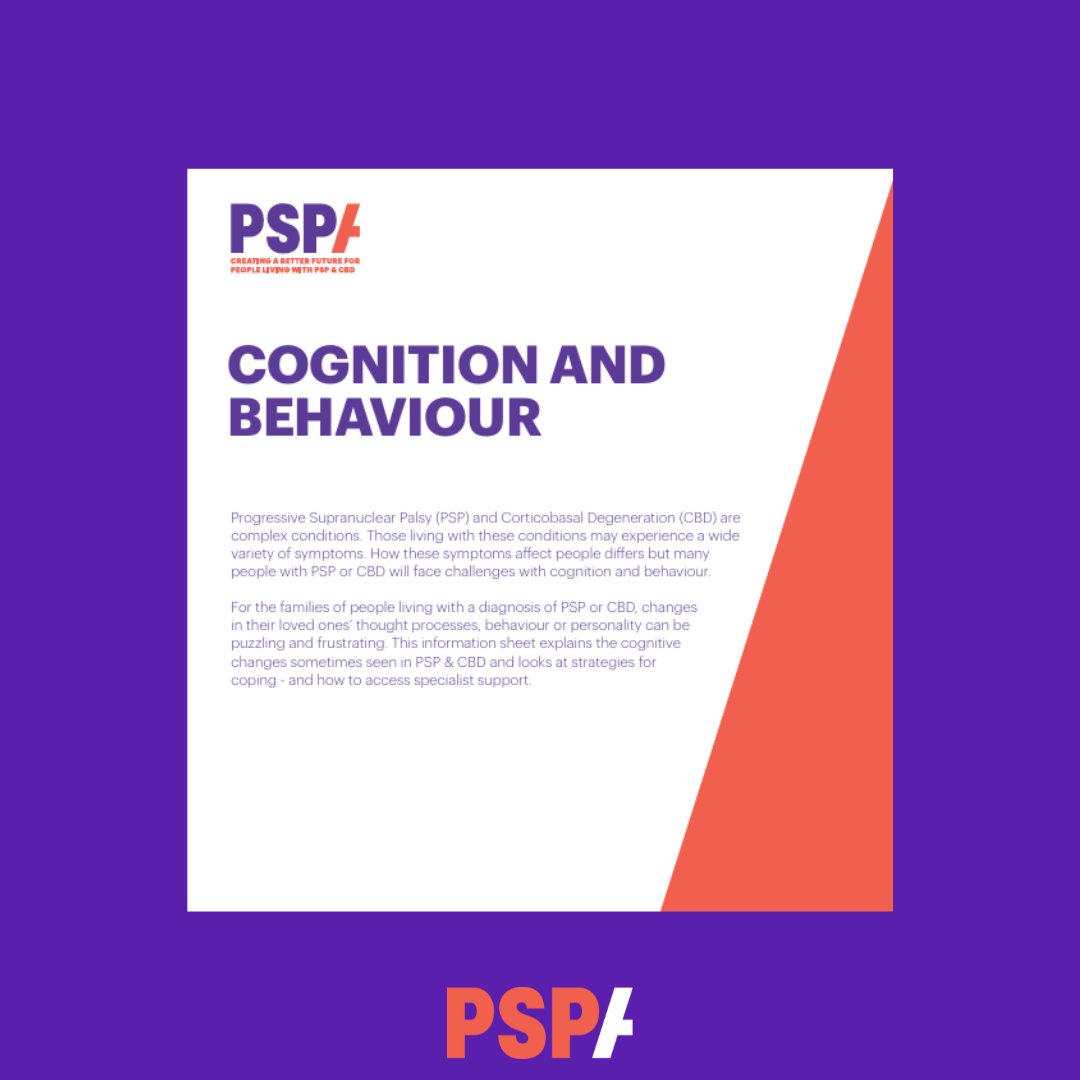The PSP Association (@pspassociation) on Twitter photo Our Cognition & Behaviour leaflet explains cognitive changes and provides ways for coping. Please share this leaflet with any families you are supporting, which can be downloaded from our website ow.ly/spwY50WtbI8 #informationsheet #leaflet #resources #support Our Cognition & Behaviour leaflet explains cognitive changes and provides ways for coping. Please share this leaflet with any families you are supporting, which can be downloaded from our website ow.ly/spwY50WtbI8 #informationsheet #leaflet #resources #support