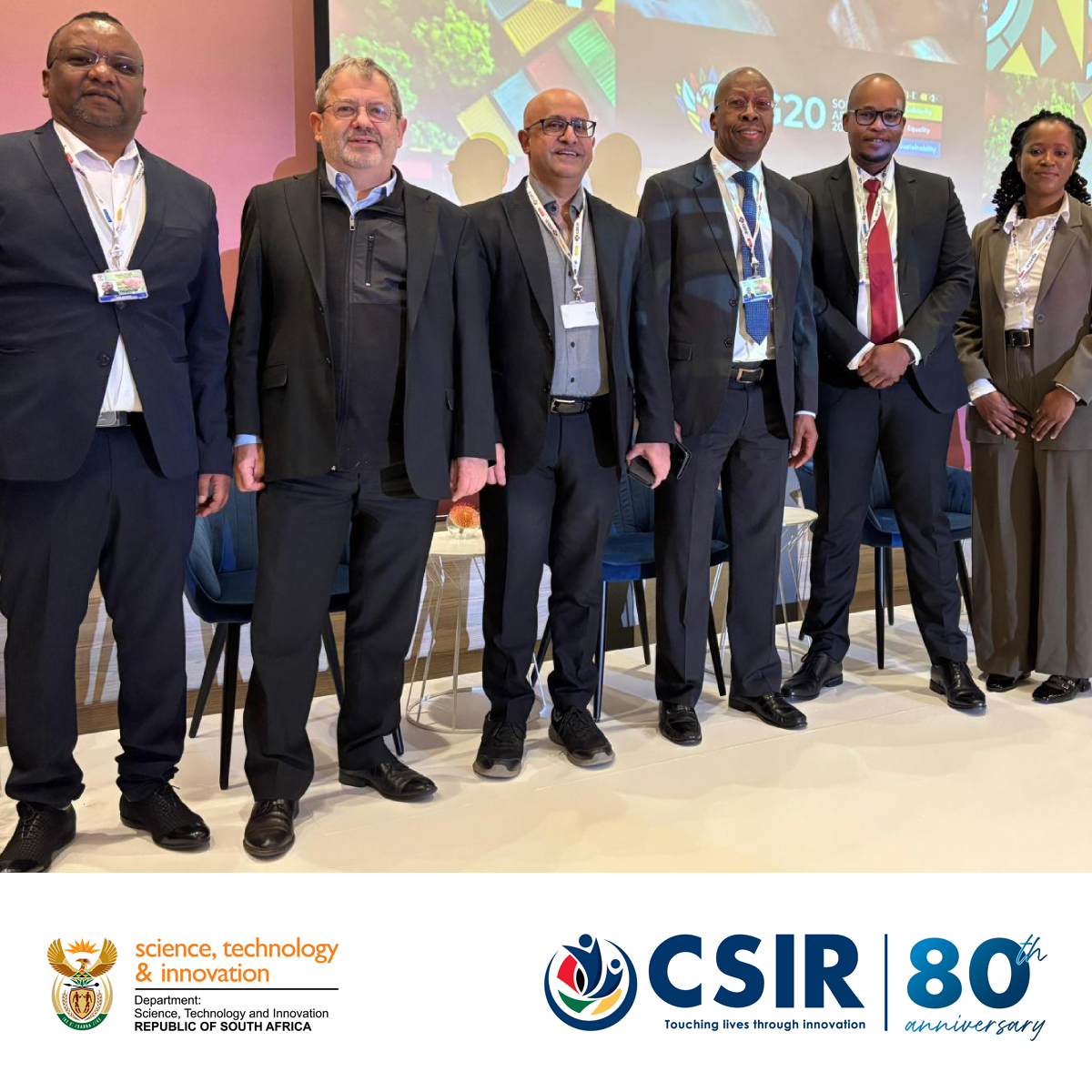 #TeamCSIR is proud to be part of the third #G20 Energy Transition Working Group Meeting in Sun City today, 30 July 2025. Led by CSIR Group Executive for Smart Society, Dr Sandile Malinga, we will be spearheading deliberations for two side events, focusing on the key topics of