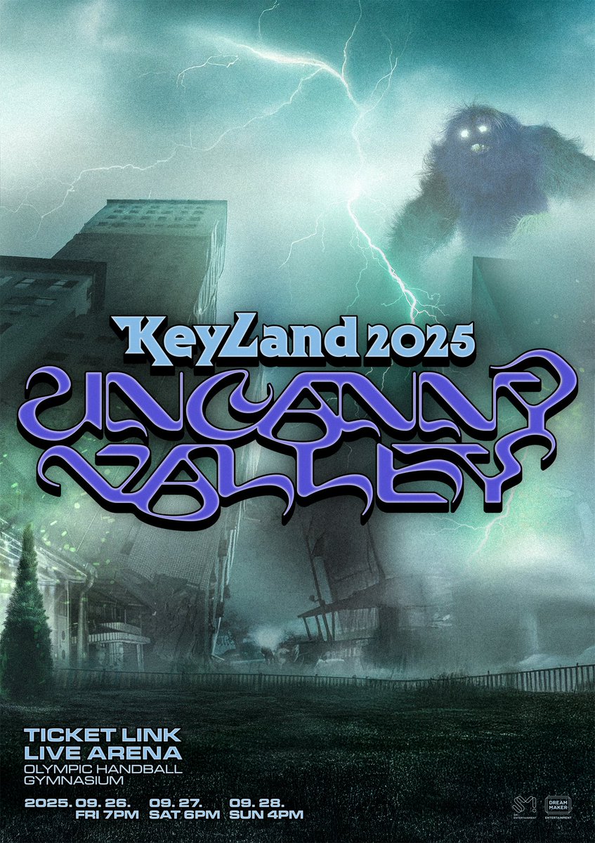 2025 KEYLAND : Uncanny Valley in SEOUL 🇰🇷 ソウルコン チケット