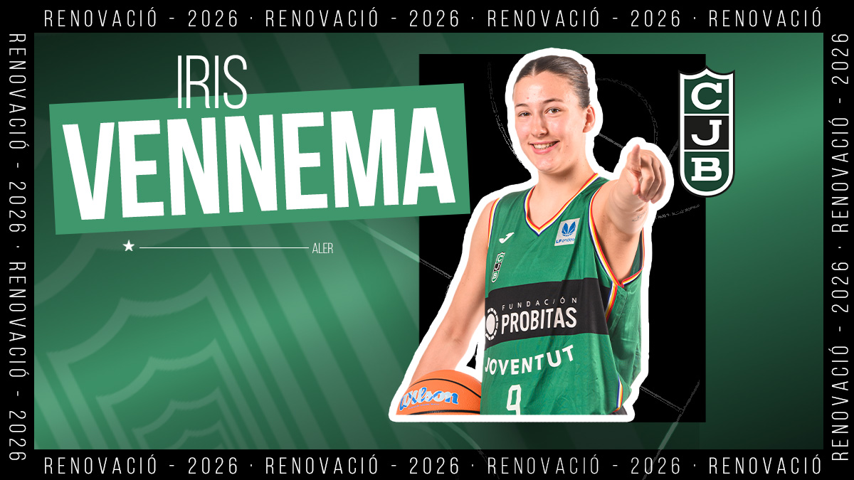 Club Joventut Badalona (@penya1930) on Twitter photo ๐ฅ Iris Vennema continua un any mรฉs a Badalona
๐ค Lโaler neerlandesa amplia el seu contracte amb el Club fins al juny del 2026
๐ El comunicat: bit.ly/3GMqXpy
๐ Seguim creixent plegats, <a href="/IVennema/">Iris Vennema</a>!
#CityOfBadalona #LFEndesa ๐ฅ Iris Vennema continua un any mรฉs a Badalona
๐ค Lโaler neerlandesa amplia el seu contracte amb el Club fins al juny del 2026
๐ El comunicat: bit.ly/3GMqXpy
๐ Seguim creixent plegats, <a href="/IVennema/">Iris Vennema</a>!
#CityOfBadalona #LFEndesa