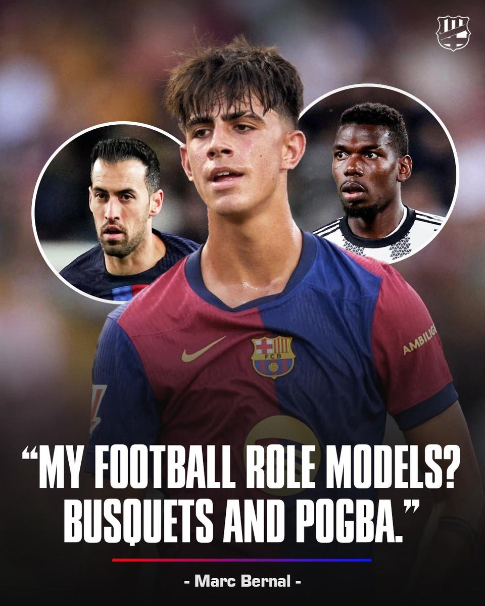 BarcaWorldwide's tweet photo. Marc Bernal takes inspiration from two worldcup winners🧠 https://t.co/V4RWifCGN4
