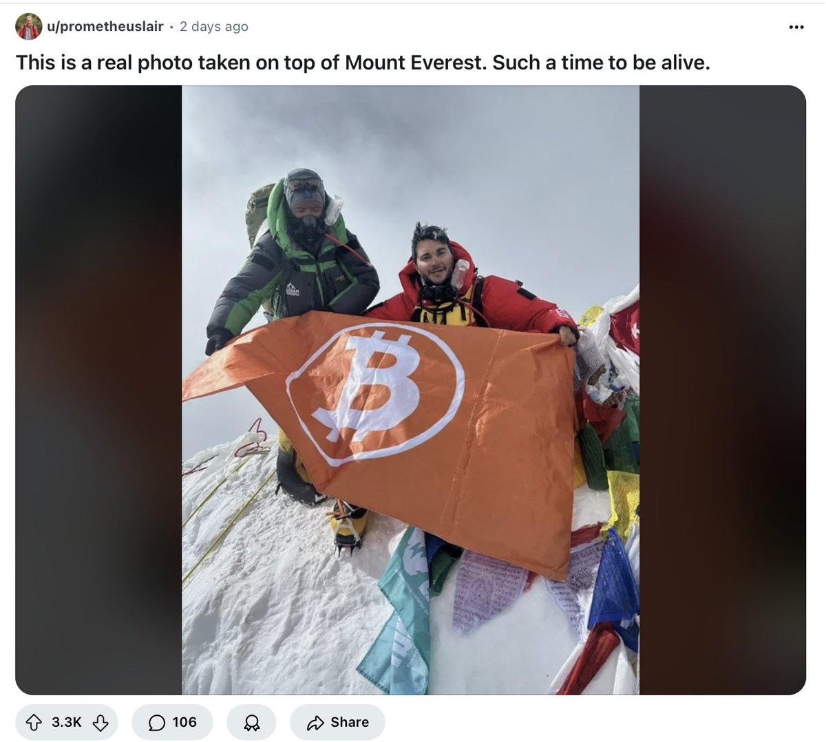 WHAT A TIME TO BE ALIVE! 

⇒ Bitcoin has the best marketing team ever: