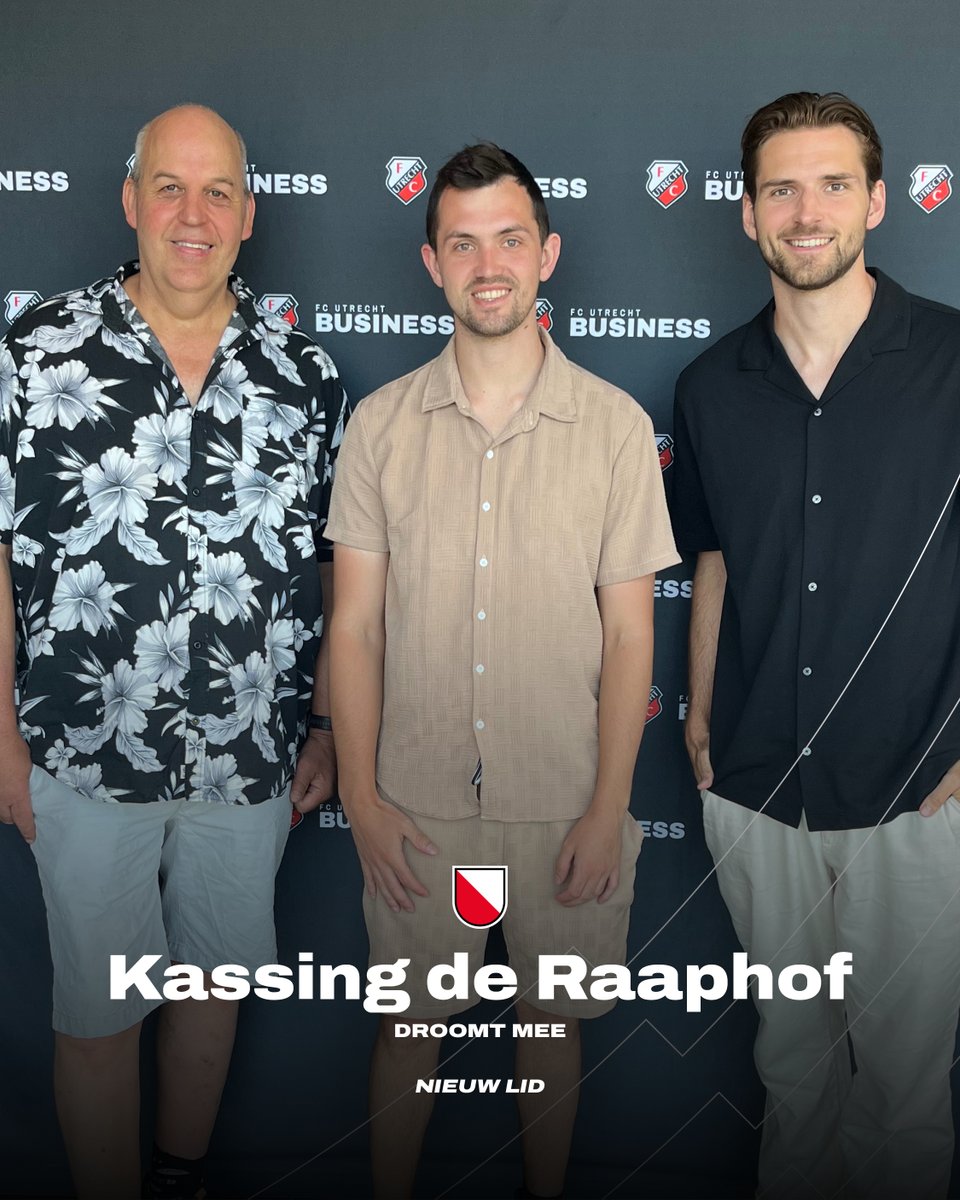 ✍️Kassing de Raaphof sluit aan bij het zakelijke netwerk van FC Utrecht. Het bedrijf neemt plaats in de ’t Wed &amp; Waard.