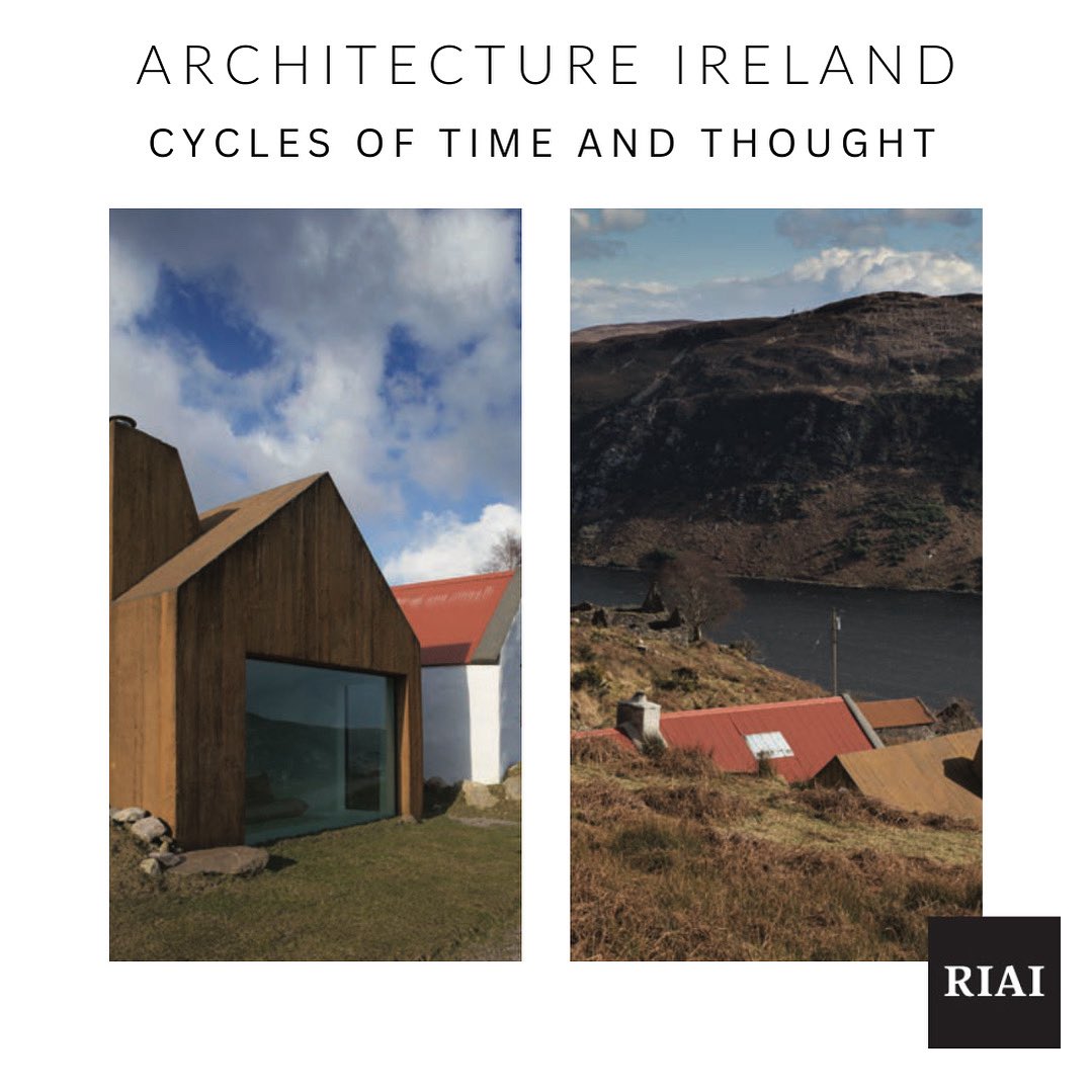 "The latest edition of Architecture Ireland features a fantastic interview titled Cycles of Time and Thought, in which Eimear Arthur speaks with Maxine Laroussi about his first five years in practice. A must-read for architecture enthusiasts." #architectureireland