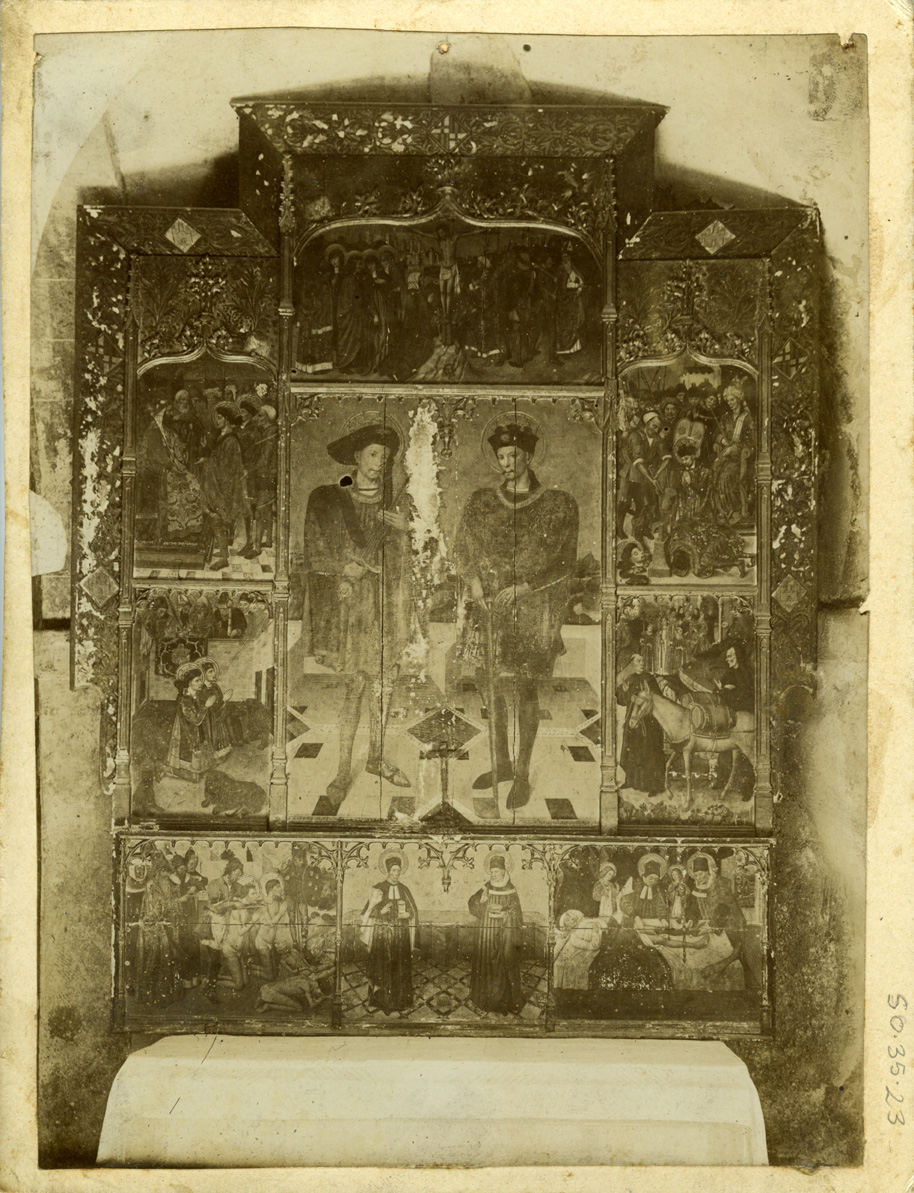 ☝️ Avui és Sant Abdó i Sant Senén, popularment anomenats Nin i Non, patrons dels hortolans.

La Confraria dels Hortolans de Barcelona i els Tenders Revenedors compartien espai de venda als mercats de la ciutat. Però com s'organitzaven?

T'ho expliquem! Estira el fil! 🧵