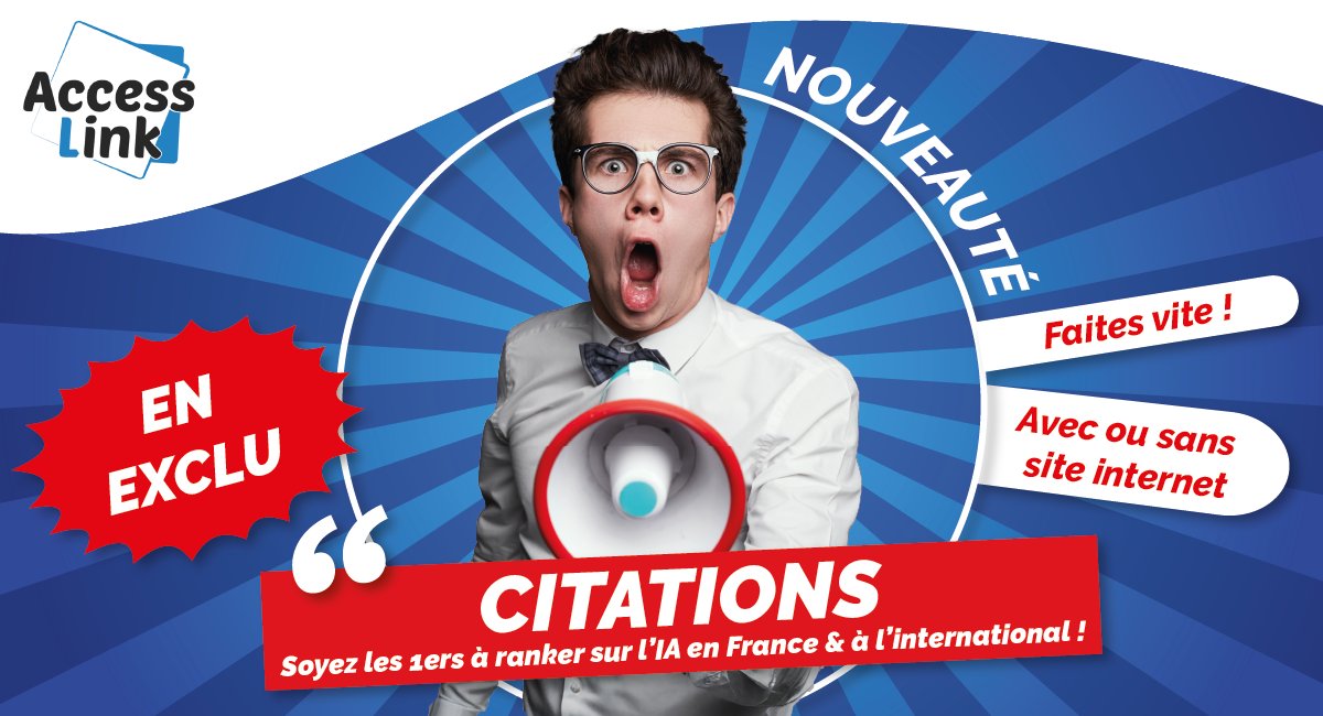 ⏳Le search évolue. Et votre stratégie ?

Les français interrogent désormais ChatGPT, Perplexity, Gemini… Faites en sorte qu’ils lisent votre nom, pas celui d’un concurrent.

💡Citations optimisées pour IA
📍Visibilité dans les réponses LLM
✨Même sans site internet

Le SEO