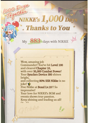 FORGOTTENPANTS's tweet photo. @NIKKE_en So close :( https://t.co/Jb1PQIcDkA