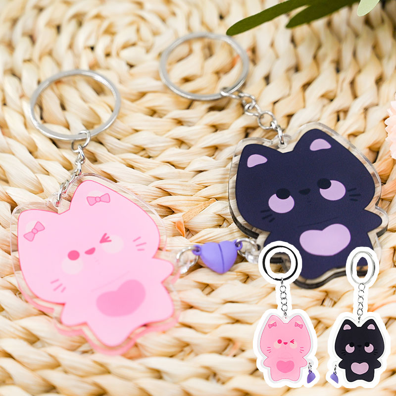 maymagic111's tweet image. 💖 Custom Acrylic Keychains - Your Cute Companions!
Meet these adorable acrylic keychains! With sweet cat designs in pink &amp;amp; black, plus a fun magnetic feature to keep them together. 
#AcrylicKeychain #CuteAccessories #CustomCharm #CatLovers