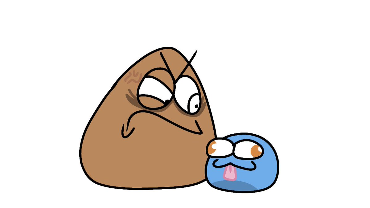 2d_aus's tweet photo. Pou vs my boo

#Pou #myboo #violenceart #ibispaint #art https://t.co/QKq46mTA15
