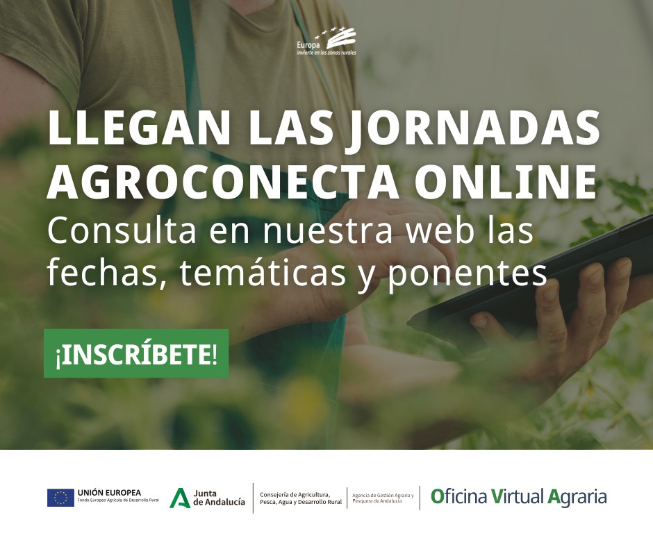 @CreceA_Andalucia (@crecea_and) on Twitter photo ✍️ Apúntate ya a las jornadas online #AgroConectaOVA, organizadas por <a href="/AgriculturAnd/">Consejería AgriPesca</a> y <a href="/AgapaAndalucia/">Agencia de Gestión Agraria y Pesquera de Andalucía</a>.🌾 Formación gratuita de 45 min sobre innovación, eficiencia, sostenibilidad y tecnología aplicada al campo, con el acompañamiento técnico de las OCA.
🔗 Inscríbete ya 👉 ✍️ Apúntate ya a las jornadas online #AgroConectaOVA, organizadas por <a href="/AgriculturAnd/">Consejería AgriPesca</a> y <a href="/AgapaAndalucia/">Agencia de Gestión Agraria y Pesquera de Andalucía</a>.🌾 Formación gratuita de 45 min sobre innovación, eficiencia, sostenibilidad y tecnología aplicada al campo, con el acompañamiento técnico de las OCA.
🔗 Inscríbete ya 👉