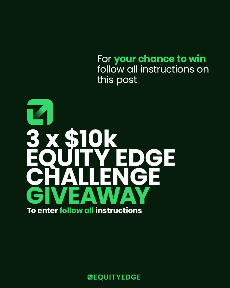 MT5 is now live at <a href="/EquityEdgeUK/">Equity Edge</a> 

Let's celebrate it with a Giveaway. 
3x10K challenges. 

🔸Follow <a href="/EquityEdgeUK/">Equity Edge</a> <a href="/EquitySpace1/">Prop Trader</a> &amp; <a href="/Adam_Aabaad/">Banjara</a> 

🔸Like &amp; Repost

🔸Like &amp; Repost Quoted Post

🔸Tag some traders. 

✅ 48 Hours.