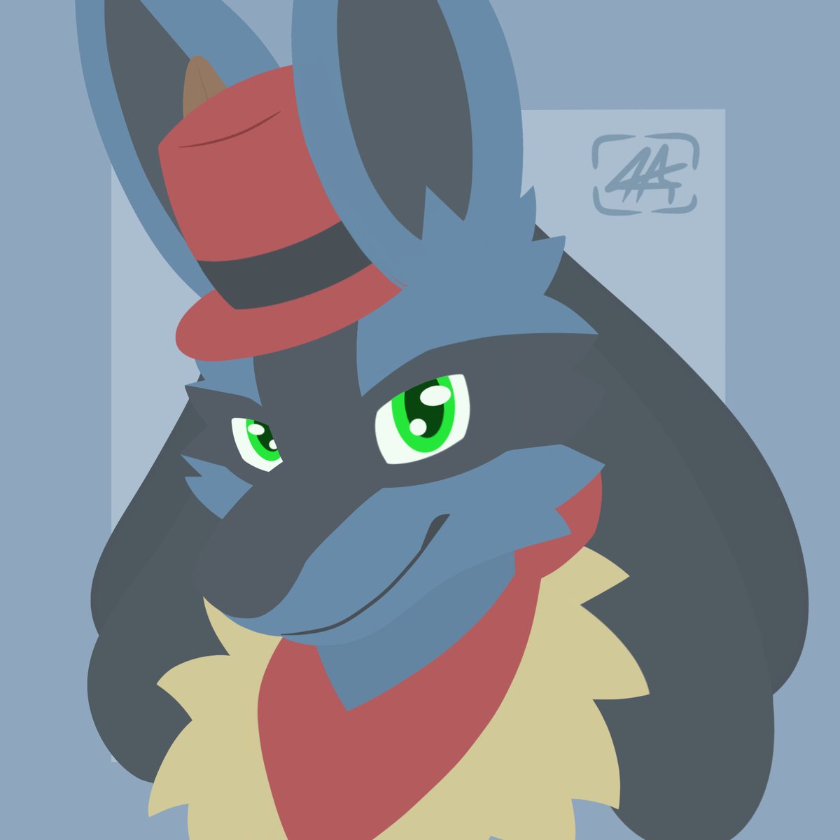 28th Art Fight attack is a revenge on ChunkRaccoon´s Lucario OC

#artfight2025