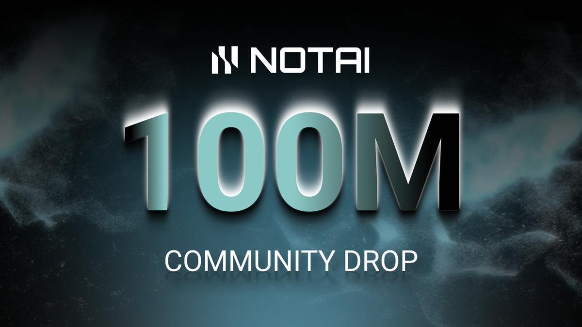 theNOTAI's tweet image. 100M NOTAI Community Drop

To celebrate our partnership with @zorotechnology, we’re dropping 100,000,000 $NOTAI.

Tasks:
1️⃣ Subscribe to @zorotechnology and @socioagent on X
2⃣ Complete these tasks in t.me/NOTAI_App_Bot

🏆 100 Winners
⏳ 7 Days Only

The next AI x Web3 wave