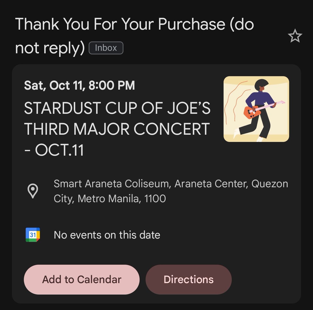 SEE YOUUUUU, <a href="/cupofjoemusic/">Cup of Joe</a> <3

#COJStardustTheConcert