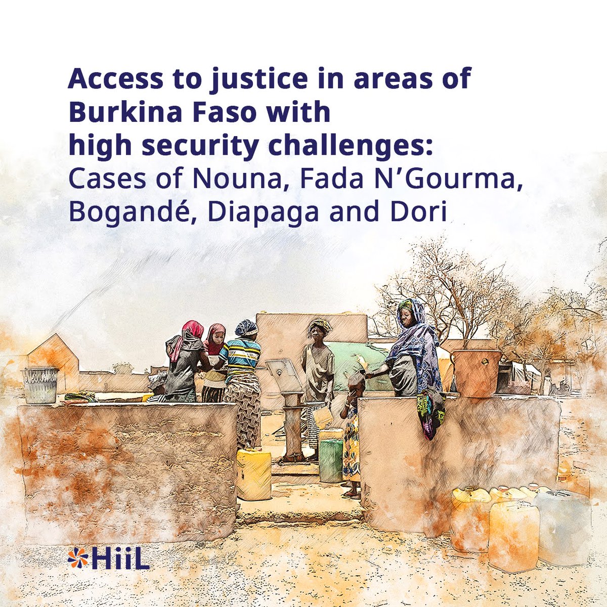 Violence in #BurkinaFaso cripples the #justicesystem, leaving millions without recourse. Our new report, "Access to Justice in Areas of Burkina Faso with High Security Challenges," reveals how traditional leaders are filling the void. 
hiil.org/research/lacce…