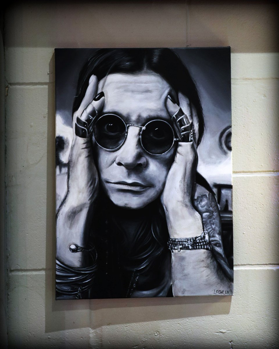 🖤 A legend remembered

We were heartbroken to hear the passing of Ozzy Osbourne.

At ICE, we’ve always kept a small tribute to Ozzy close, a commissioned portrait by Leah Fowler. It's taken on even more meaning now.

Rest easy, Prince of Darkness.

#ozzy #ozzyosbourne #RIP