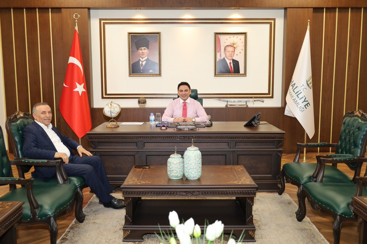 Mehmet MOĞAL (@mehmetmogal63) on Twitter photo Haliliye Kaymakamı Muhammed Serkan Şahin'i, Haliliye Kaymakamlığı yeni hizmet binasında ziyaret edip, hayırlı olsun dileklerinde bulunduk.
<a href="/mserkansahin/">Dr. Muhammed Serkan SAHIN</a> <a href="/haliliyegovtr/">Haliliye Kaymakamlığı</a> Haliliye Kaymakamı Muhammed Serkan Şahin'i, Haliliye Kaymakamlığı yeni hizmet binasında ziyaret edip, hayırlı olsun dileklerinde bulunduk.
<a href="/mserkansahin/">Dr. Muhammed Serkan SAHIN</a> <a href="/haliliyegovtr/">Haliliye Kaymakamlığı</a>