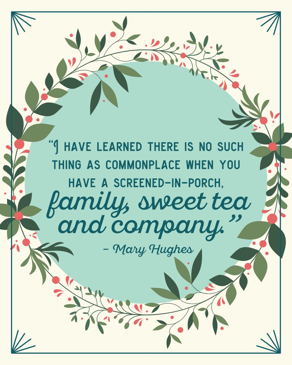 There's just nothin' like time spent on the porch chattin' with the family. Tag the first person you think of who you want to sittin' with! #tagafriend #tag #frontporch #sweettea