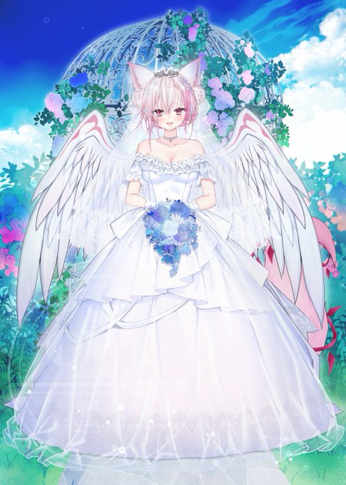 Vtuber桜狐フェネ様のジューンブライドグッズのお写真撮らせていただきました✨
ジオラマアクスタなどのグッズになってますのでぜひよろしくお願いいたします😊🙏🏻✨ 