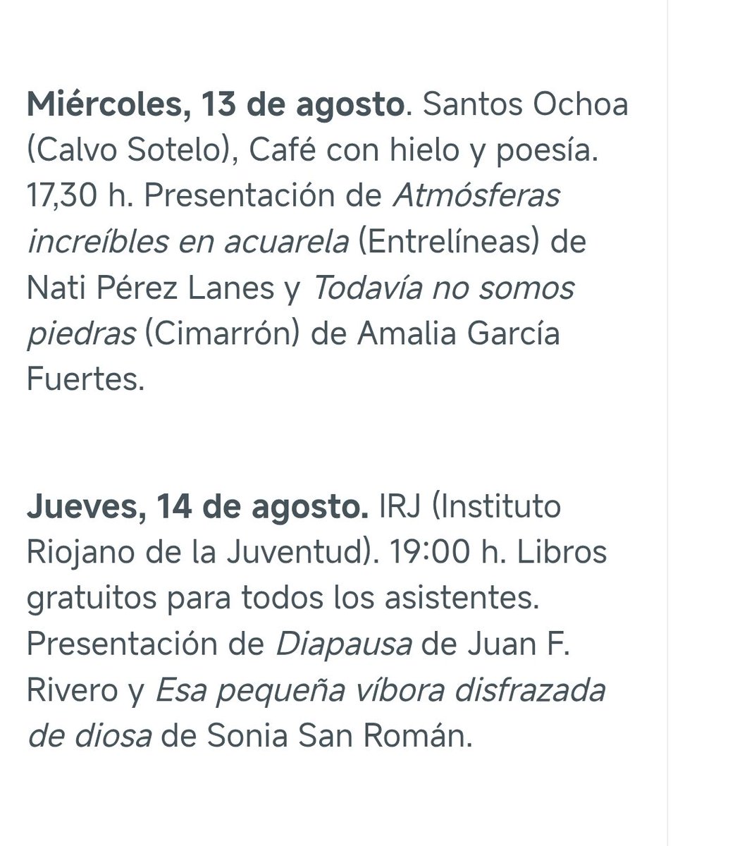 Amigas, esto lo presentamos en agosto (¡lo ilustra AR!):

'Diapausa'. 🐞✨