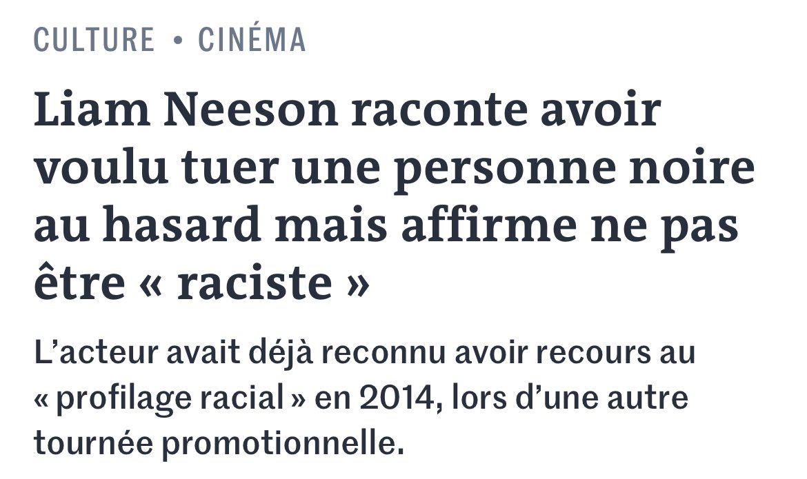 Tout le reste le concernant de loin ou de près, on s’en carre.