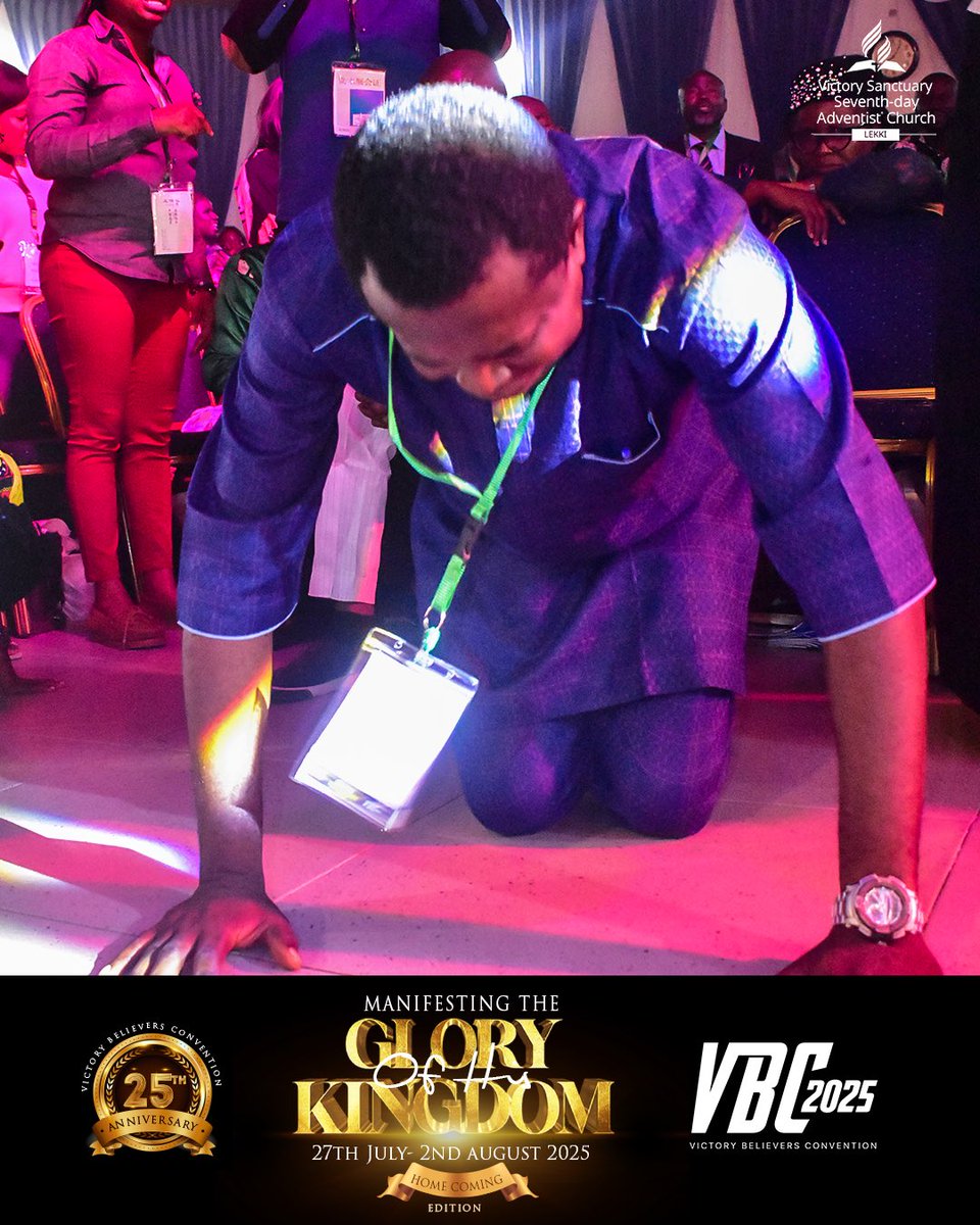 VictorySDA's tweet photo. 🌟 RECAP: DAY 3 WAS SUPERNATURAL!
Testimonies already pouring in! "I received healing!" God is real! 🙌 

You don't want to miss or be told what God is doing at this year convention

#VBC2025 #ManifestingHisKingdomGlory #25YearsOfVictory https://t.co/1dekzPh0Cr