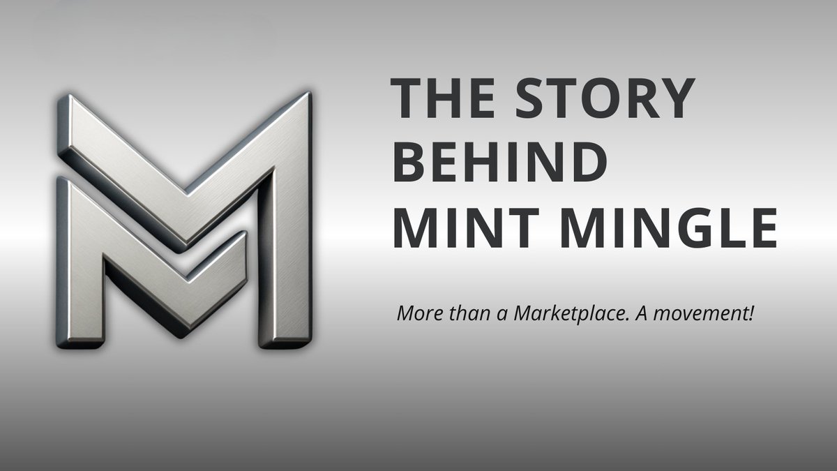Mint_Mingle's tweet photo. We didn't just choose a name; we chose a purpose! Every word with meaning.

Mint: Creativity &amp; The Spark of your NFT Journey.

Mingle: Connection &amp; Community. Where creators and collectors unite.

Together, we represent more than a marketplace but a movement! 🚀

#ComingSoon https://t.co/mjrUp0jgUe