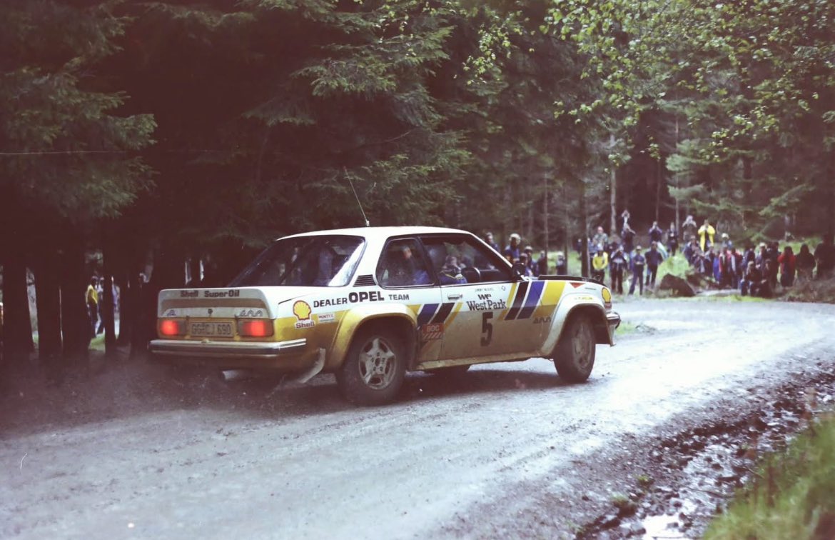WRCPAST (@wrcpast) on Twitter photo 1981 West Park International Welsh Rally
Car 5
Jimmy McRae and Ian Grindrod in their Opel Ascona 400.
The crew would finish the event 3rd overall 1min and 7secs behind overall winners Vatanen and Richards in their Escort RS.
๐ธ Andrew Perkin ๐๐ป๐๐ป
<a href="/OfficialWRC/">FIA World Rally Championship</a> <a href="/Opel/">OPEL</a> 1981 West Park International Welsh Rally
Car 5
Jimmy McRae and Ian Grindrod in their Opel Ascona 400.
The crew would finish the event 3rd overall 1min and 7secs behind overall winners Vatanen and Richards in their Escort RS.
๐ธ Andrew Perkin ๐๐ป๐๐ป
<a href="/OfficialWRC/">FIA World Rally Championship</a> <a href="/Opel/">OPEL</a>