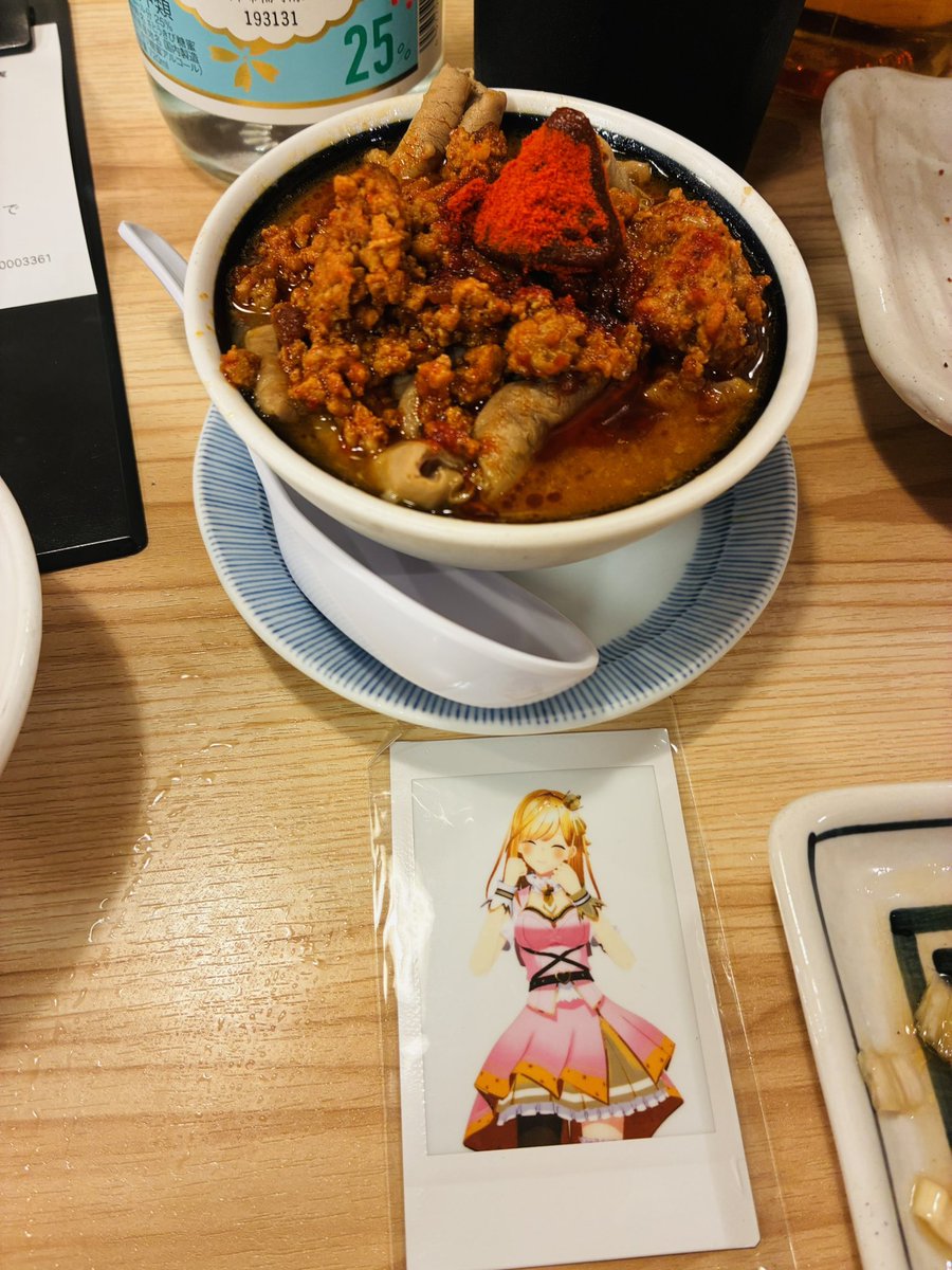 pippo_2203's tweet photo. 聖地巡礼　ニコミトスミビ
平日ハッピーアワーで1時間飲み放🍻
シビ辛ホルモンでお酒が進む🍺
ポテサラで野菜食べて罪悪感消しつつ、絶品レバテキ🥩
麻婆煮込みを堪能しつつ🔥旨さがギュッと詰まったタタキ🥩
あ〜〜なるほど、これはリピですね✨
 #みてよぞーのー https://t.co/uGyDD1tuGp