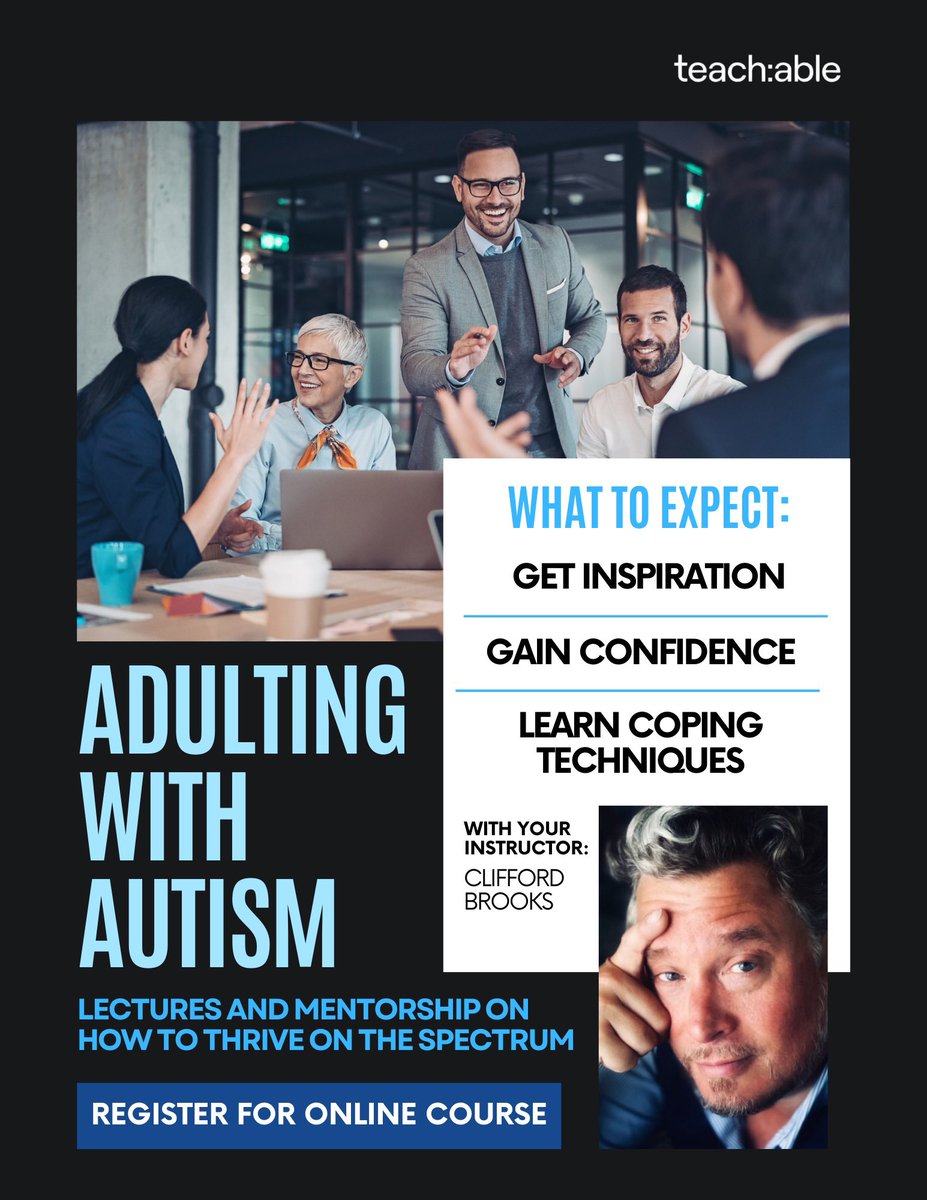 Southern Collective (@tscetweets) on Twitter photo SIGN UP TODAY!
Adulting with Autism, created and hosted by the Dante’s New South personality <a href="/CliffBrooks3/">Clifford Brooks</a>, goes deep in the paint on the struggles and sacrifices that once faced create warriors. My coaching program can be bundled with my lectures to save. SIGN UP TODAY!
Adulting with Autism, created and hosted by the Dante’s New South personality <a href="/CliffBrooks3/">Clifford Brooks</a>, goes deep in the paint on the struggles and sacrifices that once faced create warriors. My coaching program can be bundled with my lectures to save.